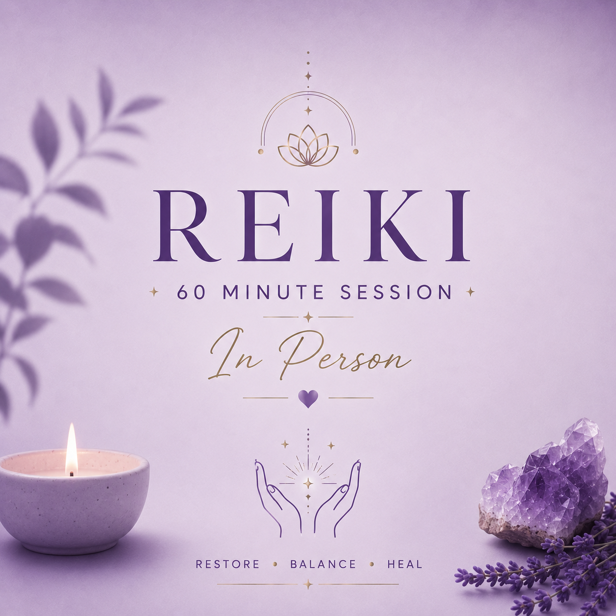 Reiki (60 Minutes - Full session)