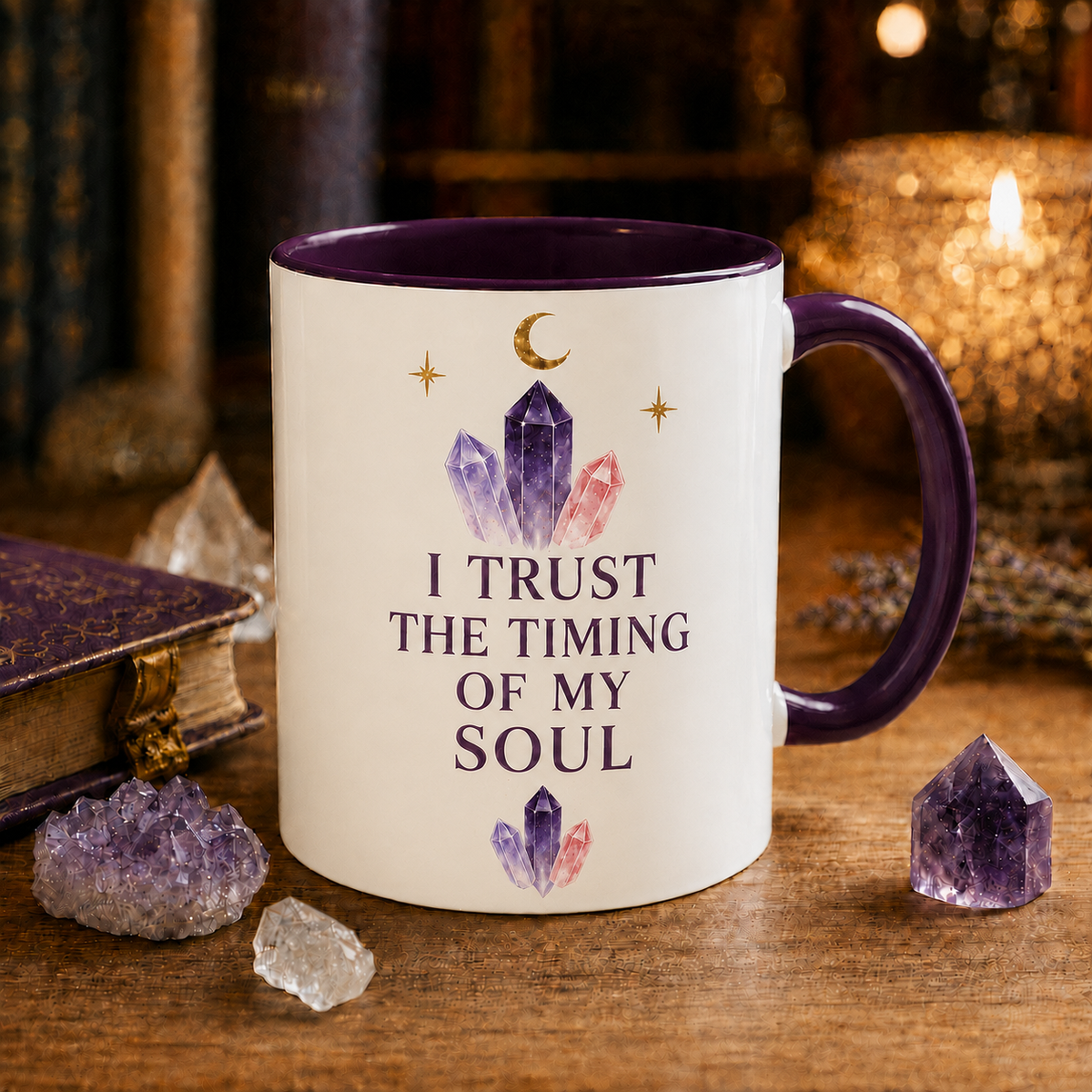 Trust the Timing of My Soul Mug